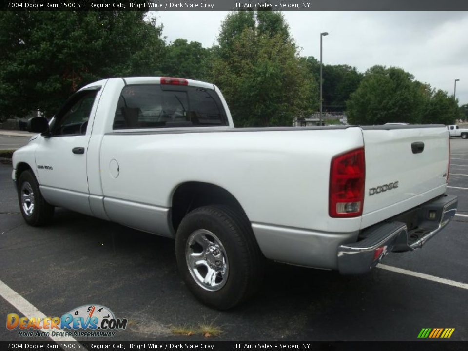 2004 Dodge Ram 1500 SLT Regular Cab Bright White / Dark Slate Gray Photo #4