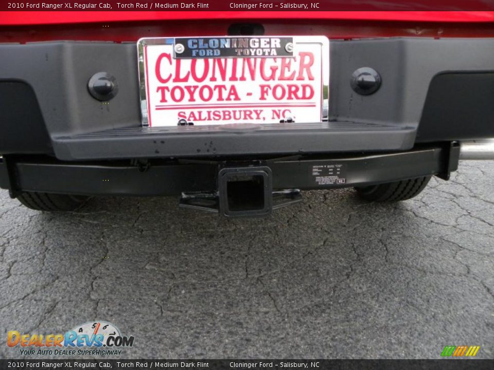2010 Ford Ranger XL Regular Cab Torch Red / Medium Dark Flint Photo #12