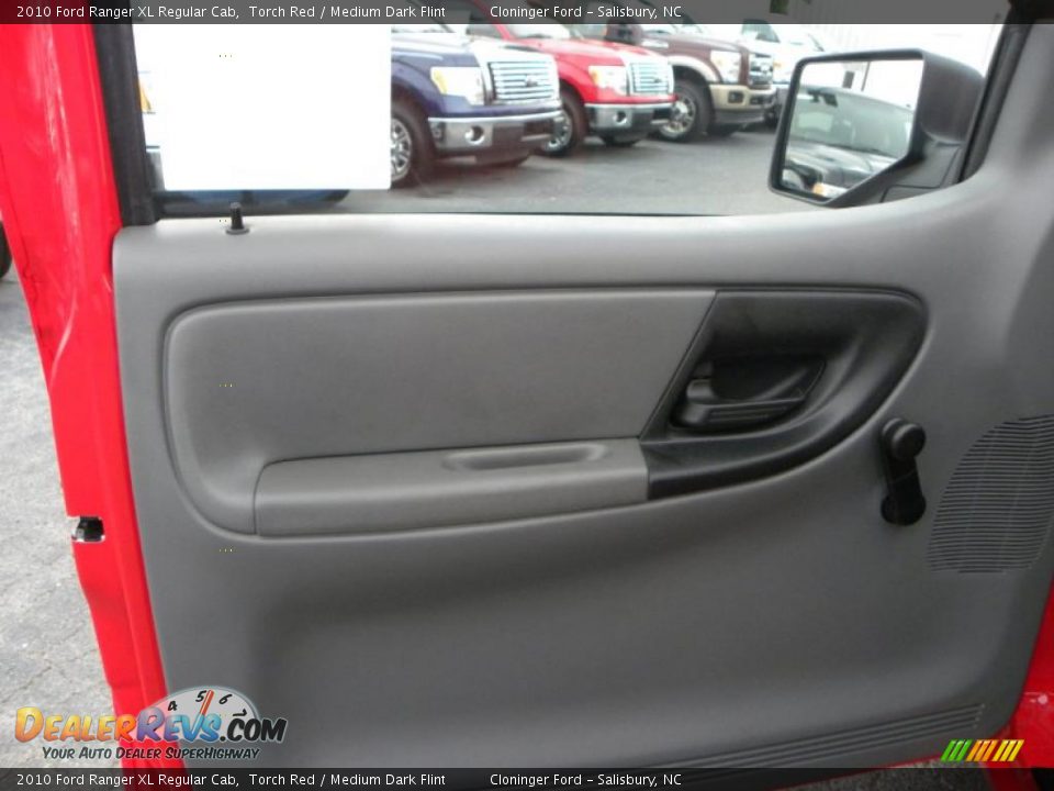 2010 Ford Ranger XL Regular Cab Torch Red / Medium Dark Flint Photo #13