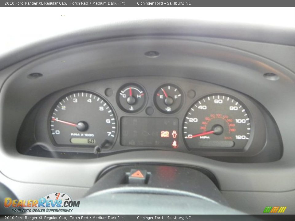 2010 Ford Ranger XL Regular Cab Torch Red / Medium Dark Flint Photo #15