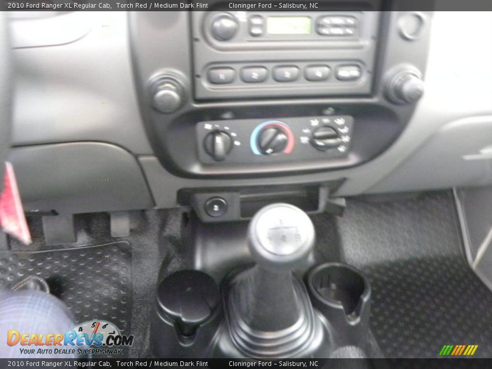 2010 Ford Ranger XL Regular Cab Torch Red / Medium Dark Flint Photo #18