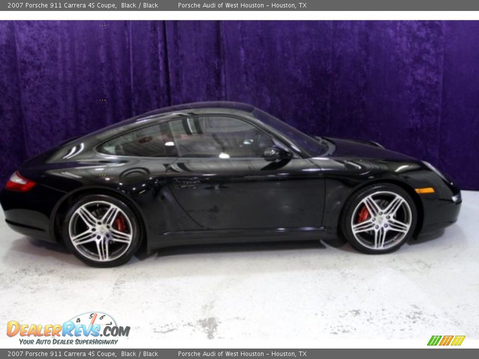 2007 Porsche 911 Carrera 4S Coupe Black / Black Photo #3