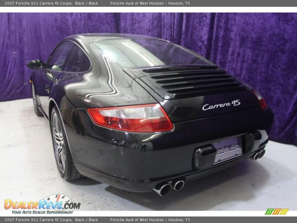2007 Porsche 911 Carrera 4S Coupe Black / Black Photo #4