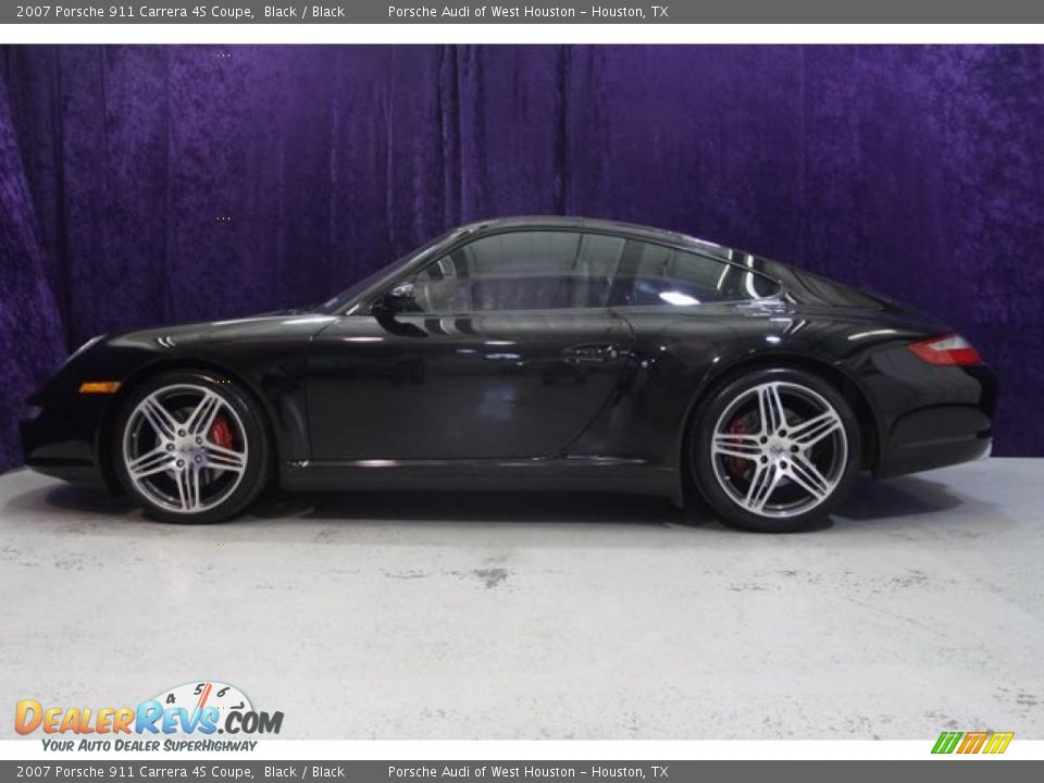 2007 Porsche 911 Carrera 4S Coupe Black / Black Photo #5
