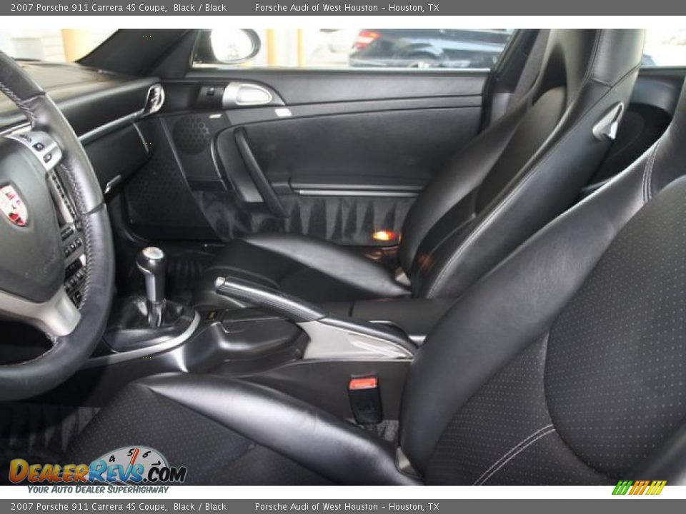 2007 Porsche 911 Carrera 4S Coupe Black / Black Photo #7