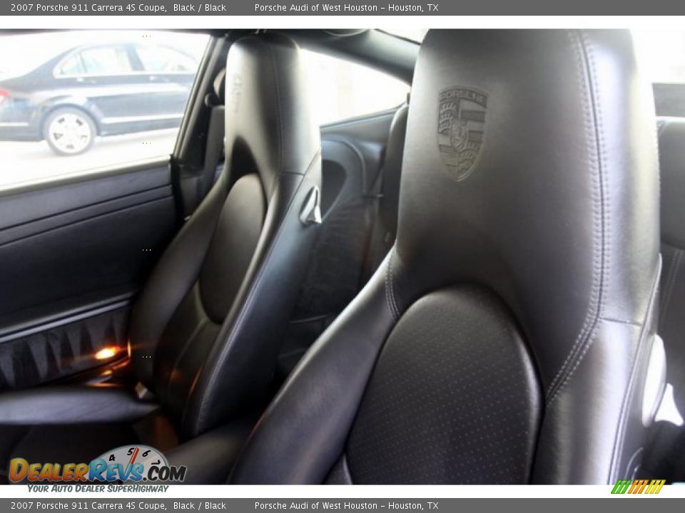 2007 Porsche 911 Carrera 4S Coupe Black / Black Photo #8