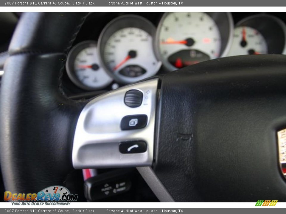 2007 Porsche 911 Carrera 4S Coupe Black / Black Photo #12