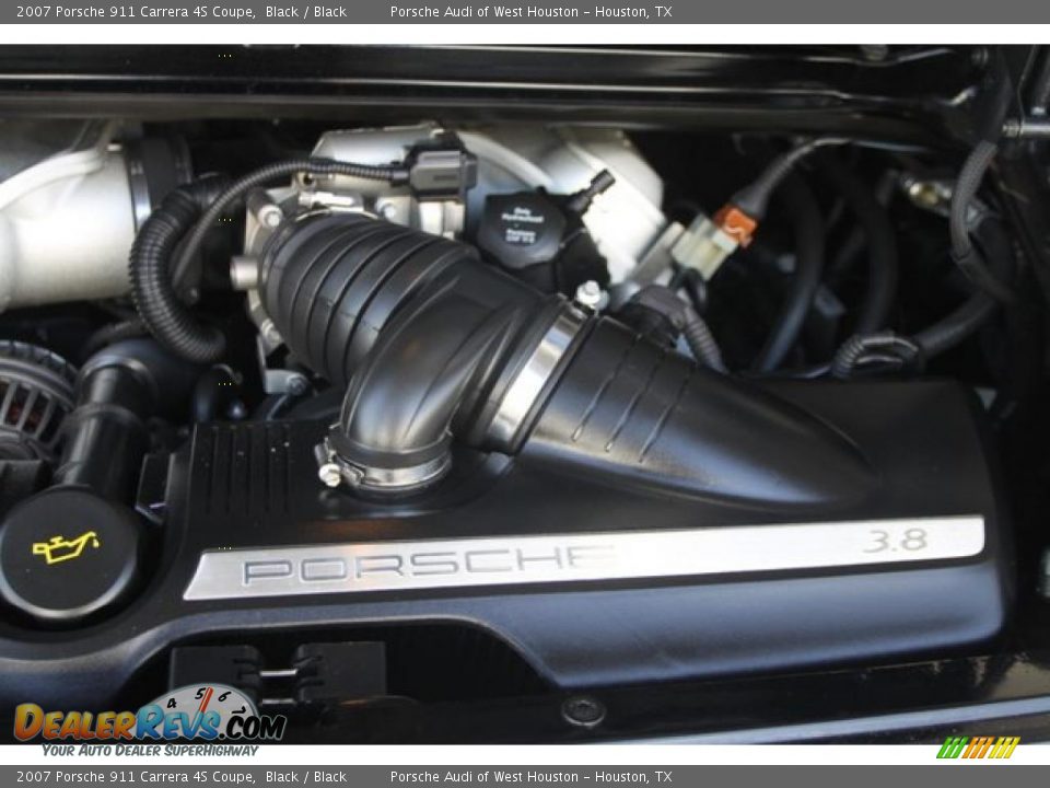 2007 Porsche 911 Carrera 4S Coupe Black / Black Photo #20