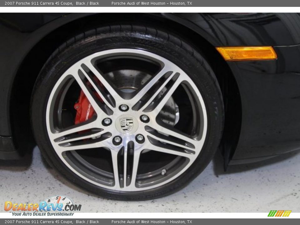 2007 Porsche 911 Carrera 4S Coupe Black / Black Photo #25