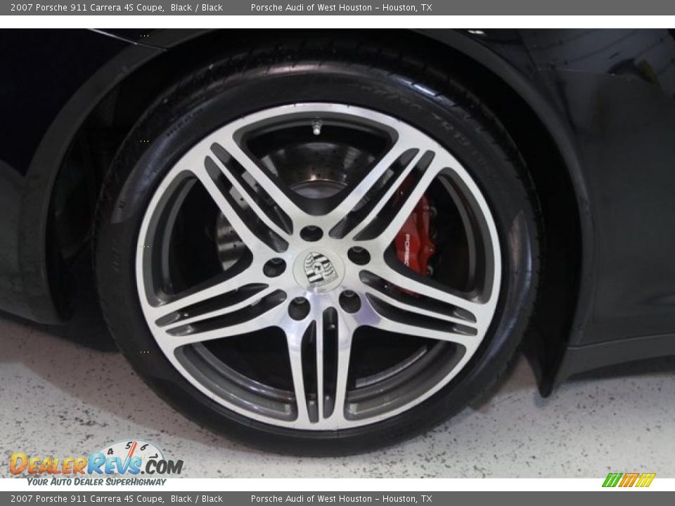 2007 Porsche 911 Carrera 4S Coupe Black / Black Photo #26