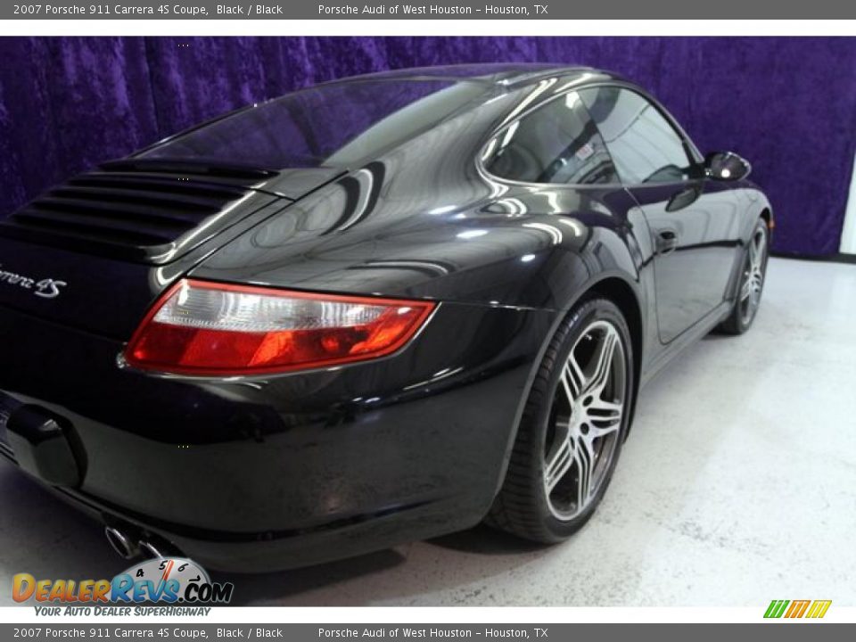 2007 Porsche 911 Carrera 4S Coupe Black / Black Photo #27
