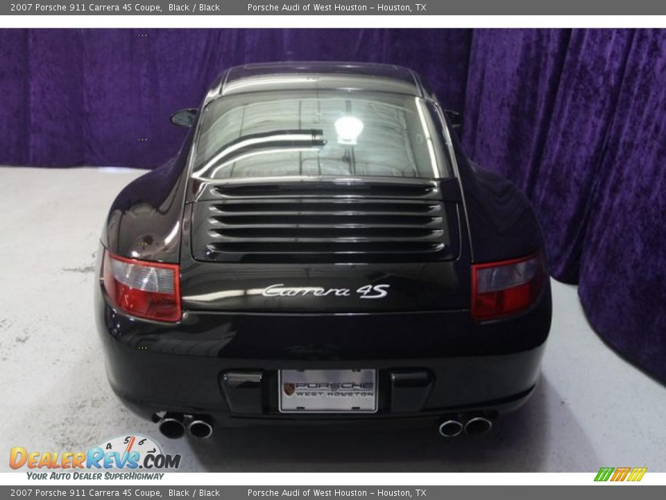 2007 Porsche 911 Carrera 4S Coupe Black / Black Photo #30