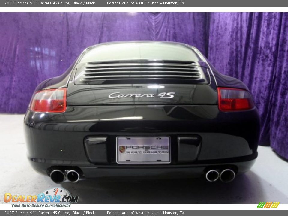 2007 Porsche 911 Carrera 4S Coupe Black / Black Photo #31