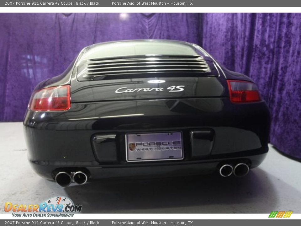 2007 Porsche 911 Carrera 4S Coupe Black / Black Photo #32