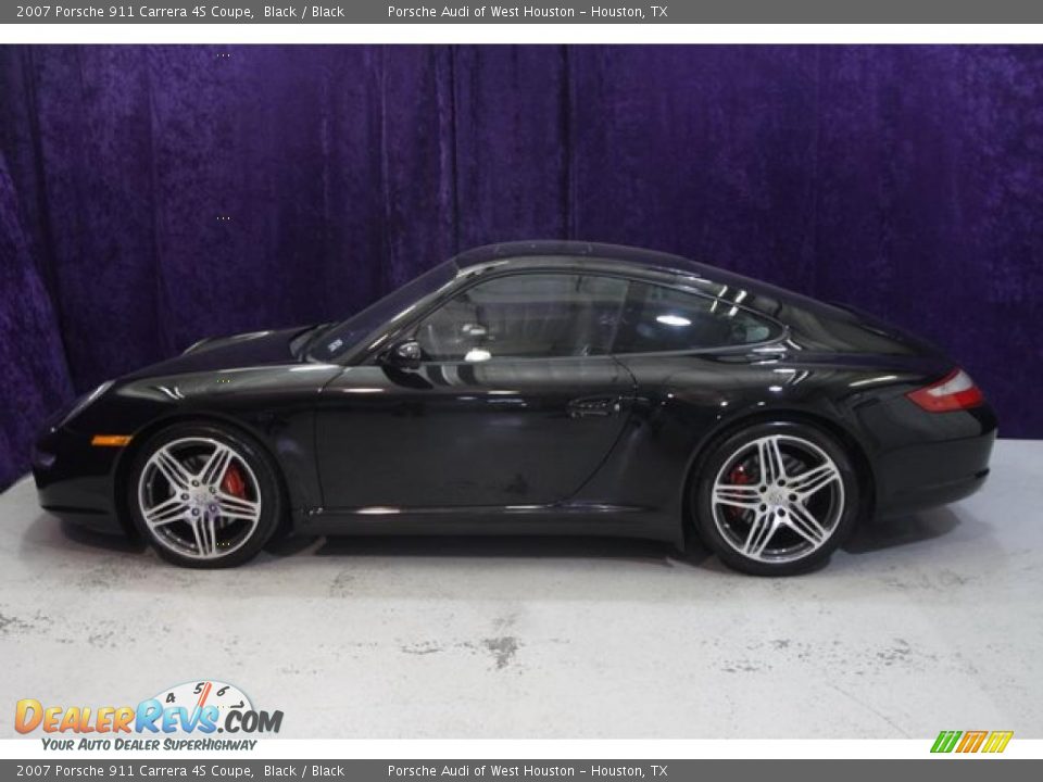 2007 Porsche 911 Carrera 4S Coupe Black / Black Photo #33