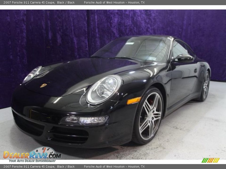 2007 Porsche 911 Carrera 4S Coupe Black / Black Photo #34