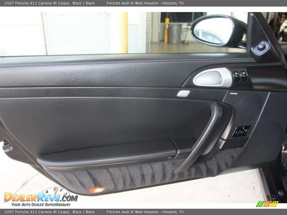 2007 Porsche 911 Carrera 4S Coupe Black / Black Photo #36