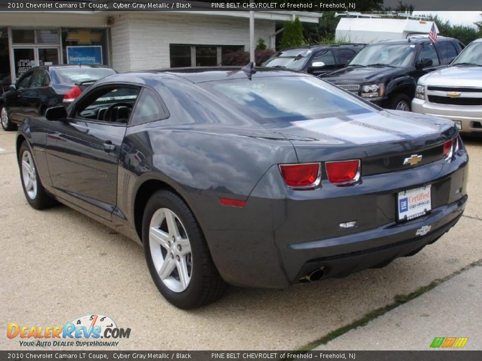 2010 Chevrolet Camaro LT Coupe Cyber Gray Metallic / Black Photo #7