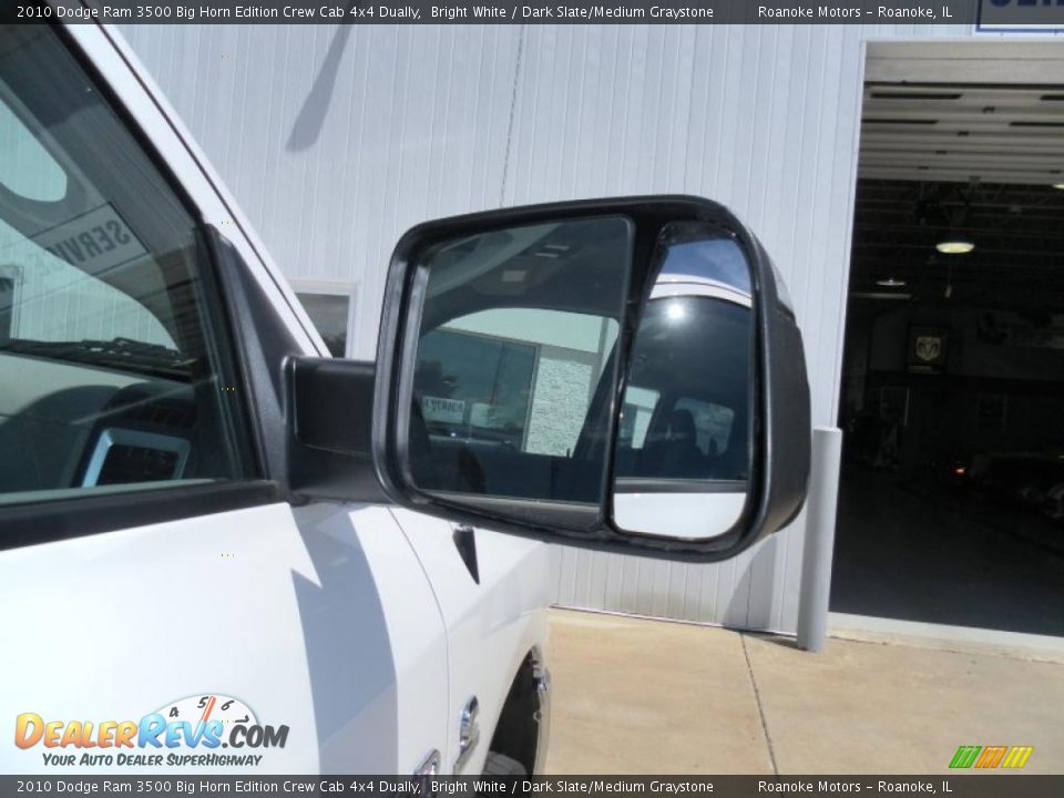 2010 Dodge Ram 3500 Big Horn Edition Crew Cab 4x4 Dually Bright White / Dark Slate/Medium Graystone Photo #22