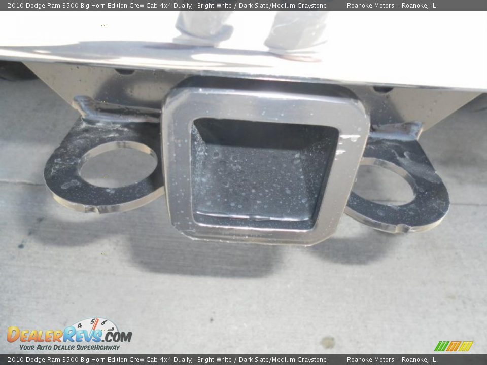 2010 Dodge Ram 3500 Big Horn Edition Crew Cab 4x4 Dually Bright White / Dark Slate/Medium Graystone Photo #23