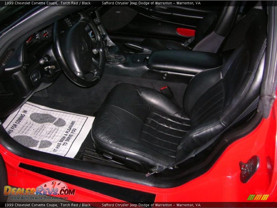1999 Chevrolet Corvette Coupe Torch Red / Black Photo #3