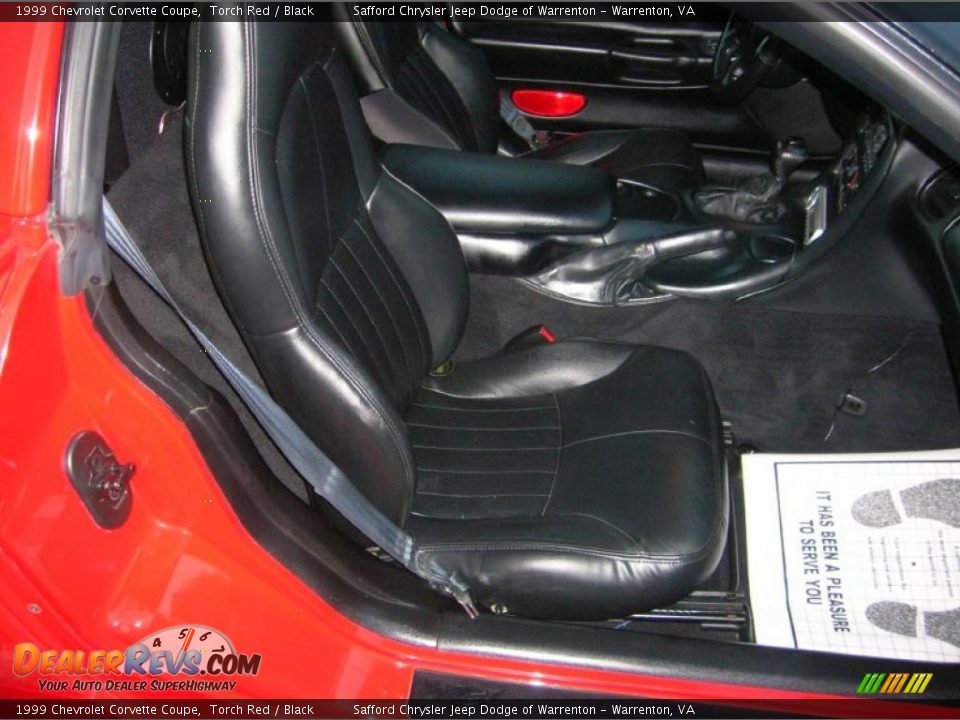 1999 Chevrolet Corvette Coupe Torch Red / Black Photo #5