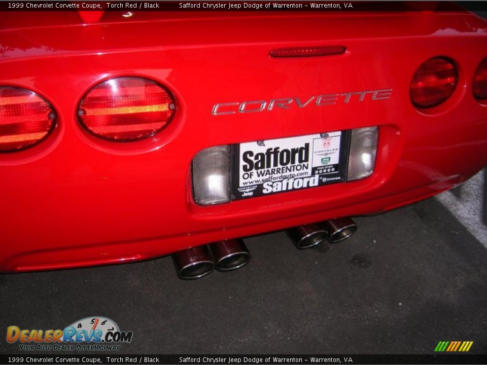 1999 Chevrolet Corvette Coupe Torch Red / Black Photo #10