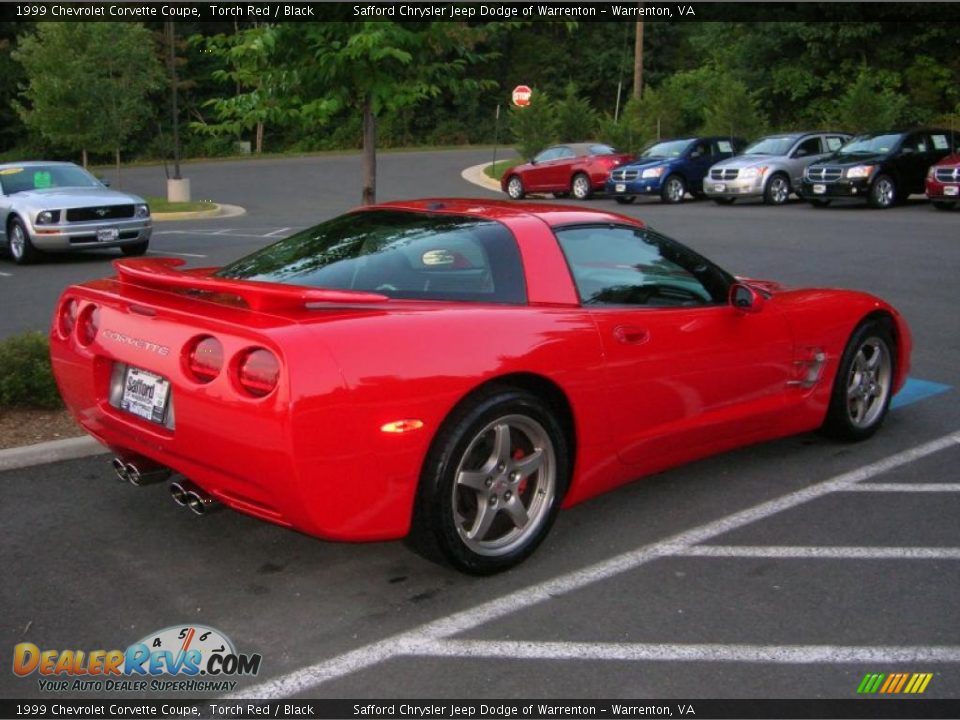 1999 Chevrolet Corvette Coupe Torch Red / Black Photo #14