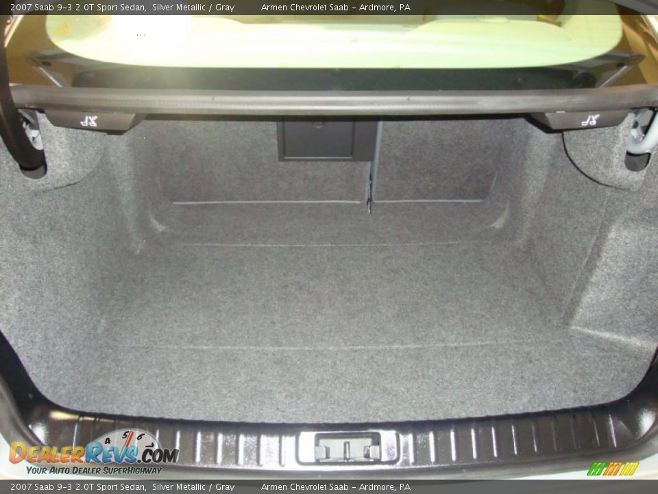 2007 Saab 9-3 2.0T Sport Sedan Silver Metallic / Gray Photo #22