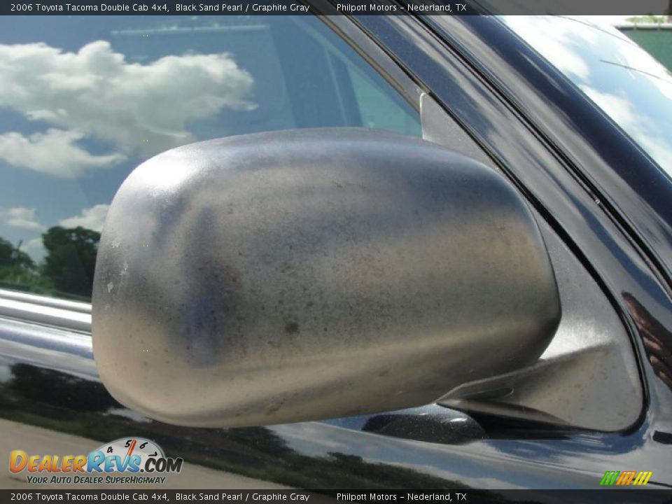 2006 Toyota Tacoma Double Cab 4x4 Black Sand Pearl / Graphite Gray Photo #18