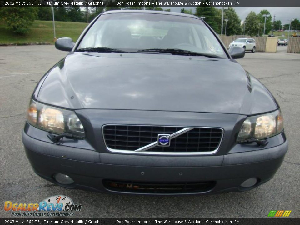 2003 Volvo S60 T5 Titanium Grey Metallic / Graphite Photo #3