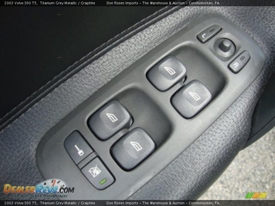 2003 Volvo S60 T5 Titanium Grey Metallic / Graphite Photo #15