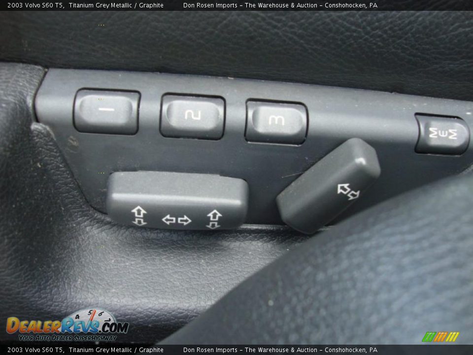 2003 Volvo S60 T5 Titanium Grey Metallic / Graphite Photo #17