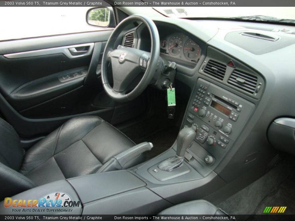 2003 Volvo S60 T5 Titanium Grey Metallic / Graphite Photo #20