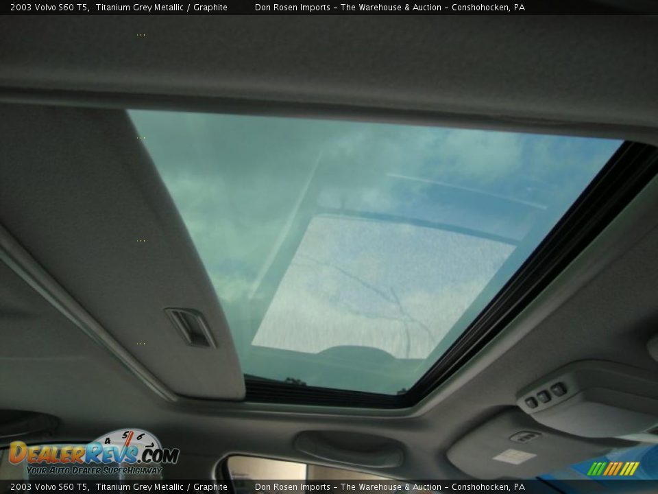 2003 Volvo S60 T5 Titanium Grey Metallic / Graphite Photo #23