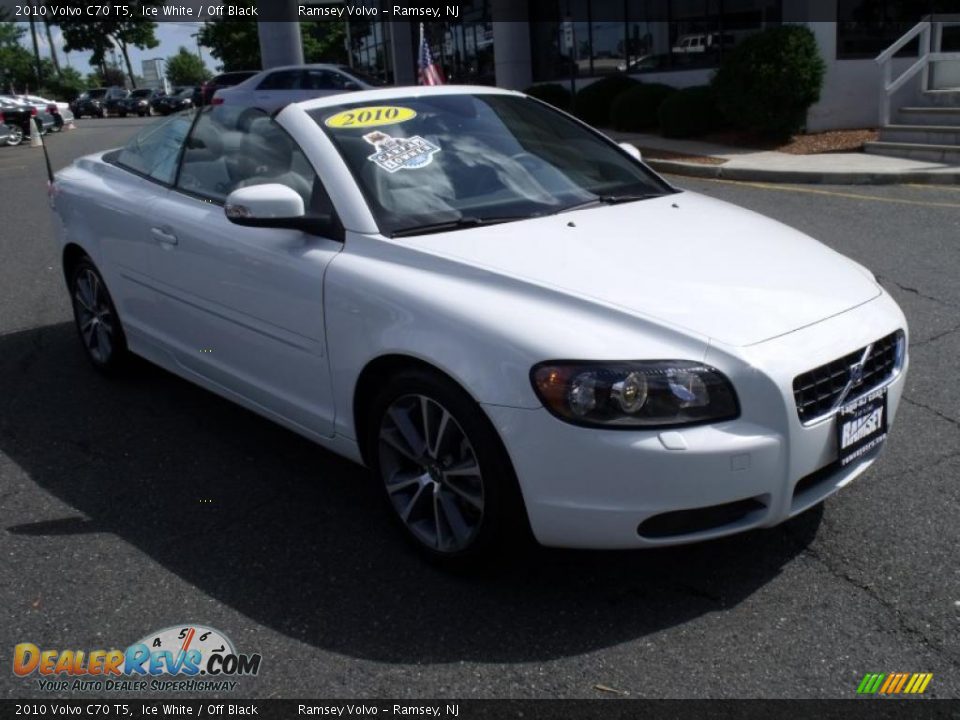 2010 Volvo C70 T5 Ice White / Off Black Photo #1