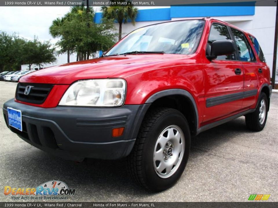 Milano red honda crv #4