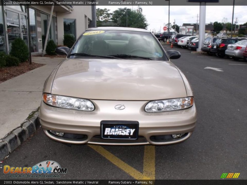 2003 Oldsmobile Alero GL Sedan Sandstone Metallic / Neutral Photo #7