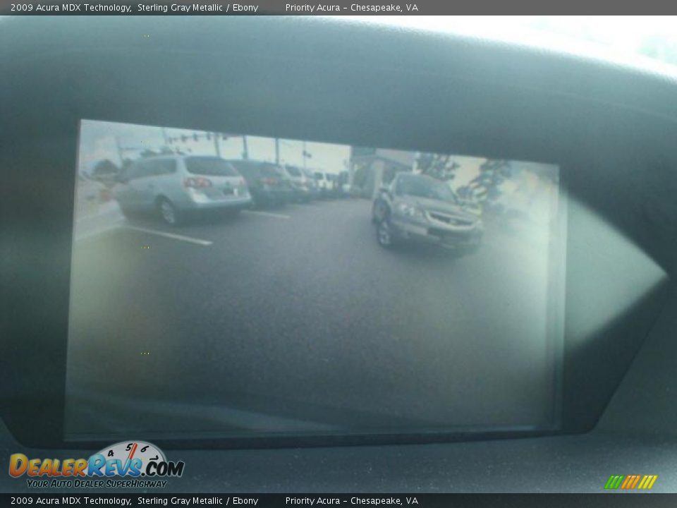 2009 Acura MDX Technology Sterling Gray Metallic / Ebony Photo #19