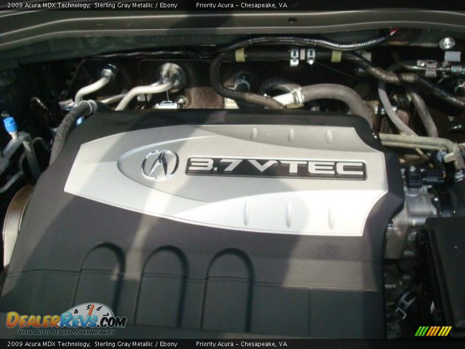 2009 Acura MDX Technology Sterling Gray Metallic / Ebony Photo #30