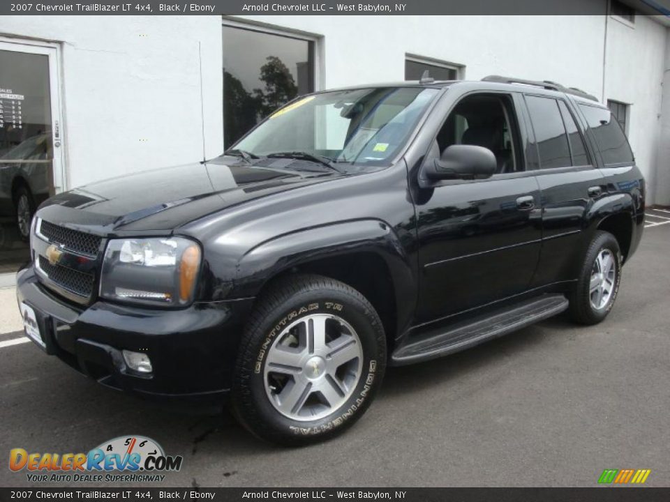 2007 Chevrolet TrailBlazer LT 4x4 Black / Ebony Photo #1