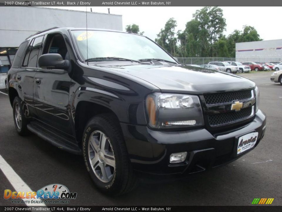 2007 Chevrolet TrailBlazer LT 4x4 Black / Ebony Photo #7