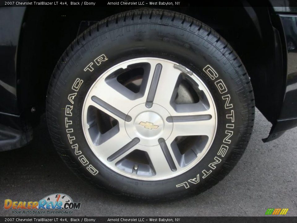 2007 Chevrolet TrailBlazer LT 4x4 Black / Ebony Photo #8