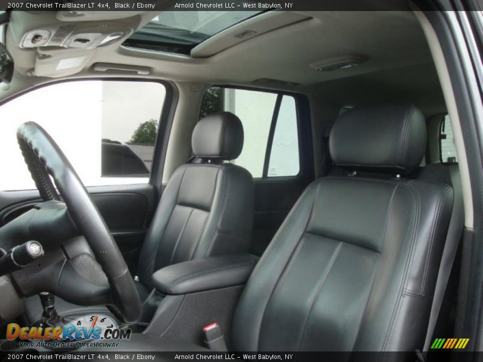 2007 Chevrolet TrailBlazer LT 4x4 Black / Ebony Photo #10