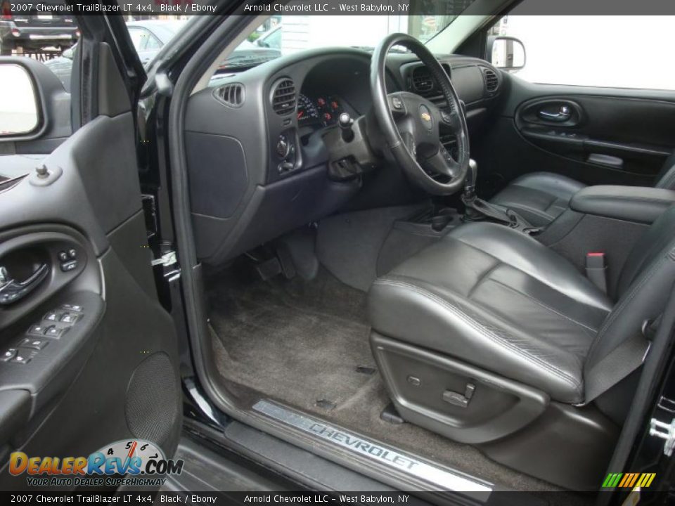2007 Chevrolet TrailBlazer LT 4x4 Black / Ebony Photo #11