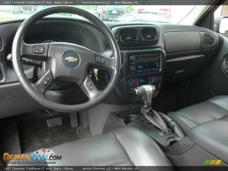 2007 Chevrolet TrailBlazer LT 4x4 Black / Ebony Photo #12
