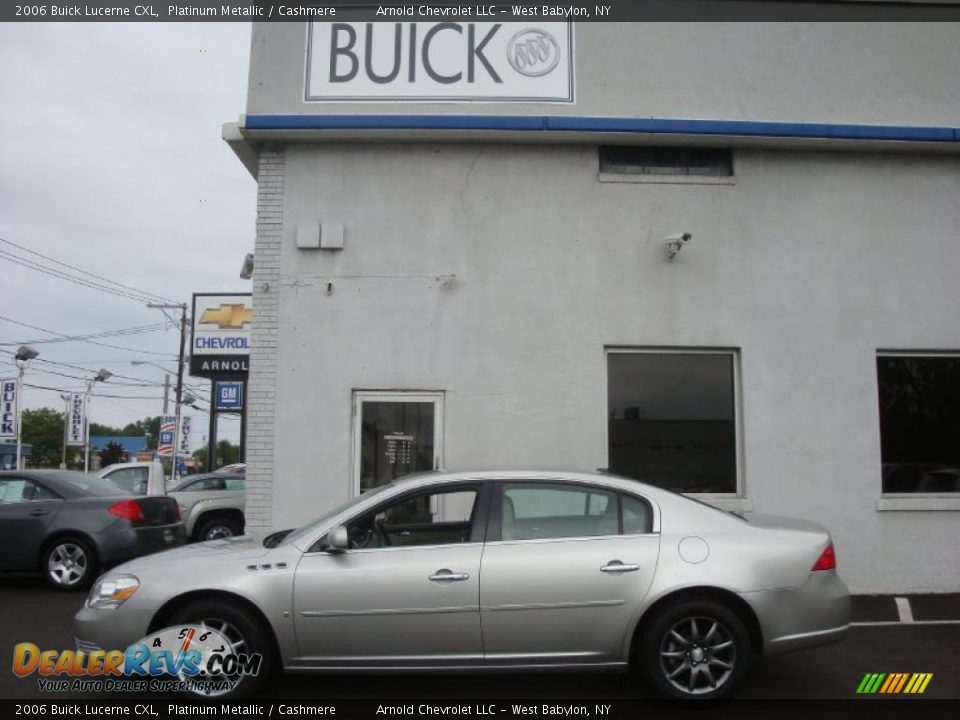 2006 Buick Lucerne CXL Platinum Metallic / Cashmere Photo #3