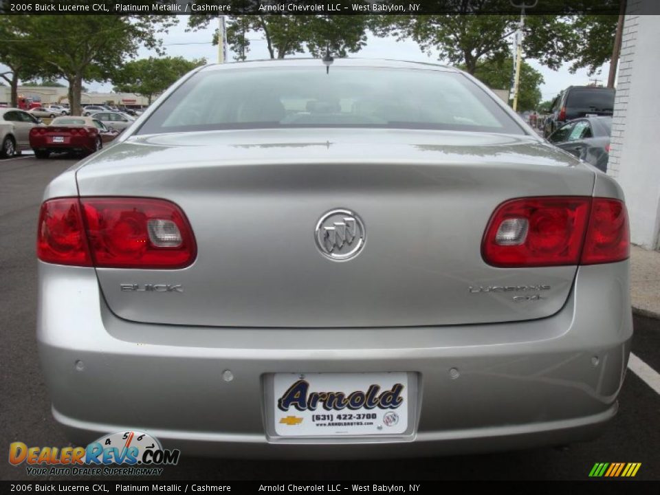 2006 Buick Lucerne CXL Platinum Metallic / Cashmere Photo #5
