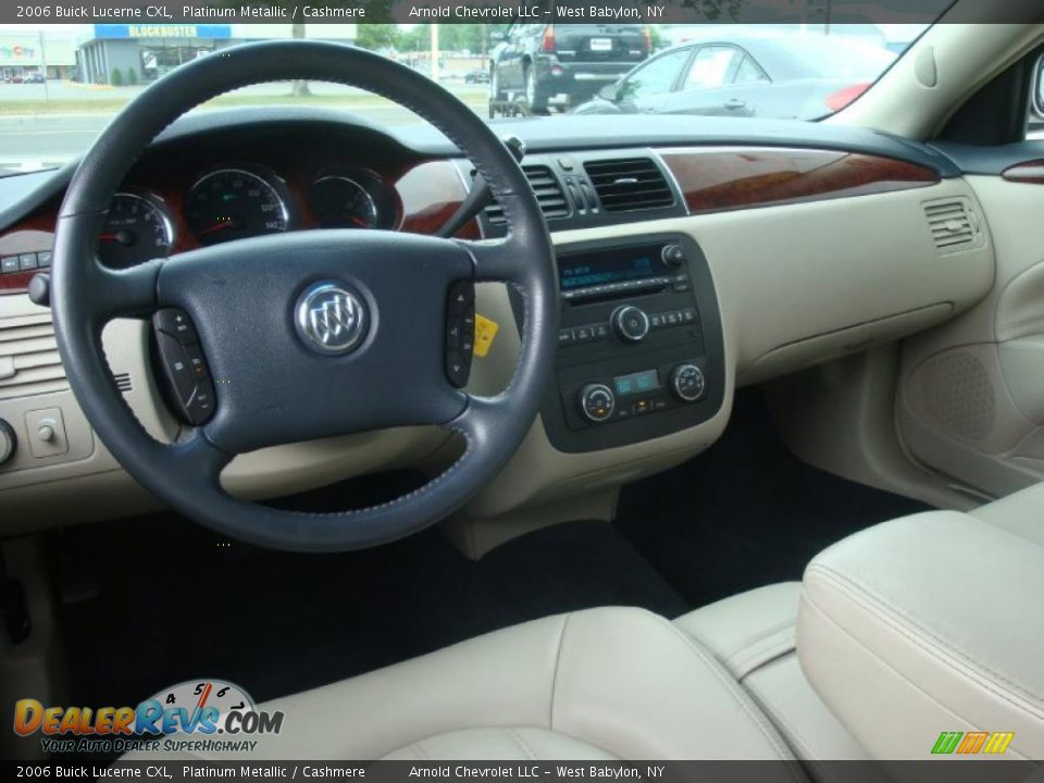 2006 Buick Lucerne CXL Platinum Metallic / Cashmere Photo #12
