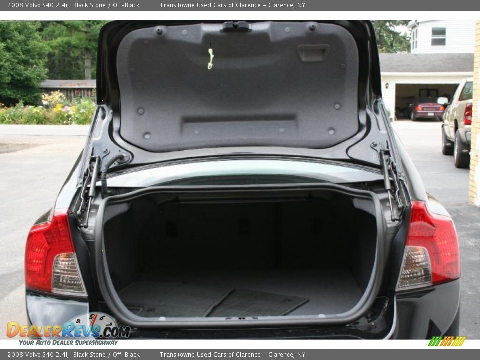 2008 Volvo S40 2.4i Black Stone / Off-Black Photo #7